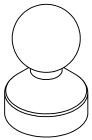 Pin Magnets D11 15 21 27 Line Drawing